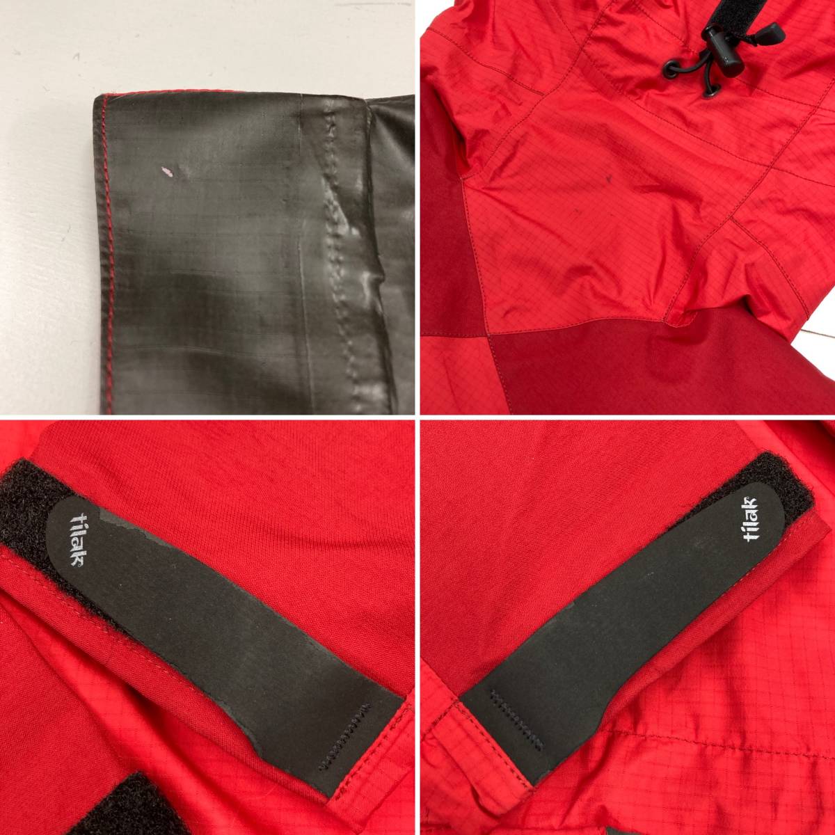 Tilak ティラック Attack Jacket GORE-TEX XSサイズ レッド 赤 