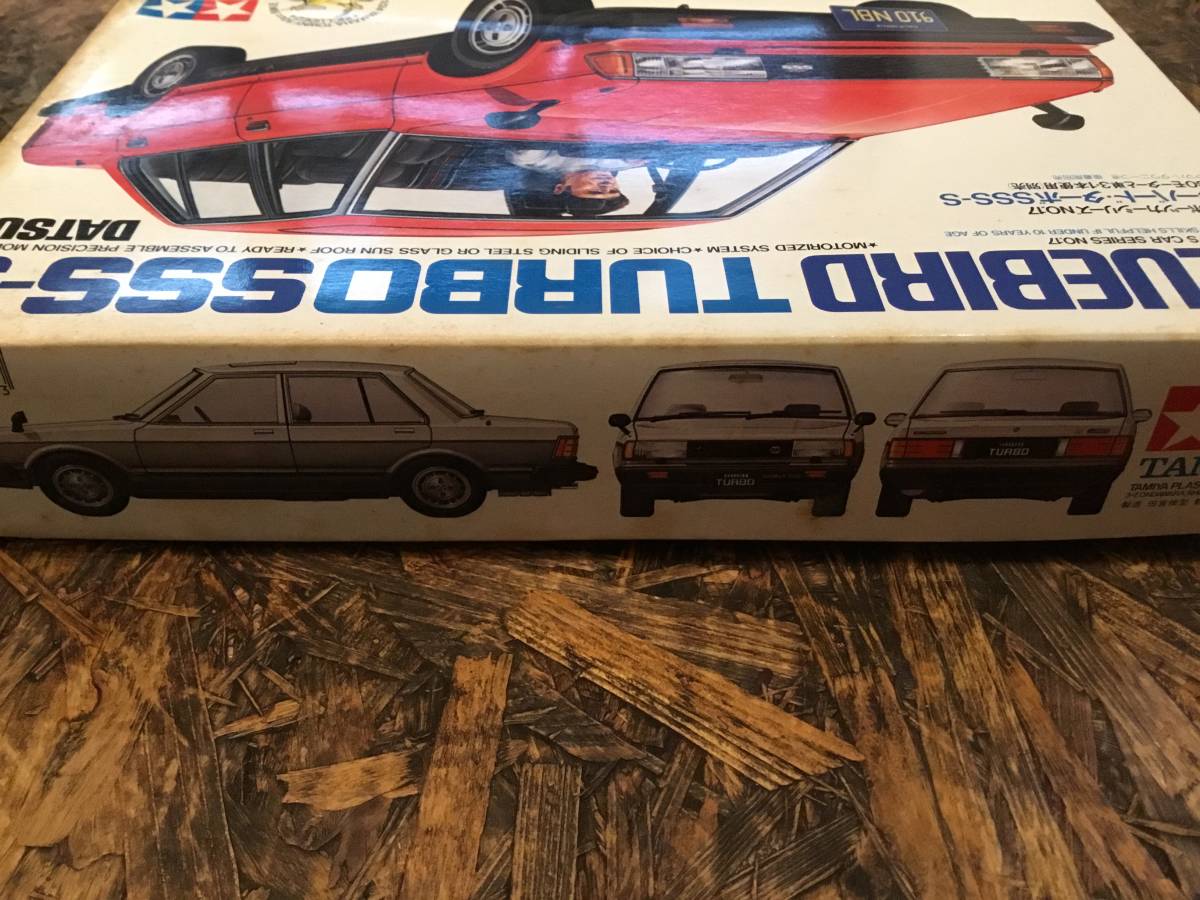 BLUEBIRD TURBO SSS-S ブルーバード ターボ DATSUN 1/24 TAMIYA タミヤ 