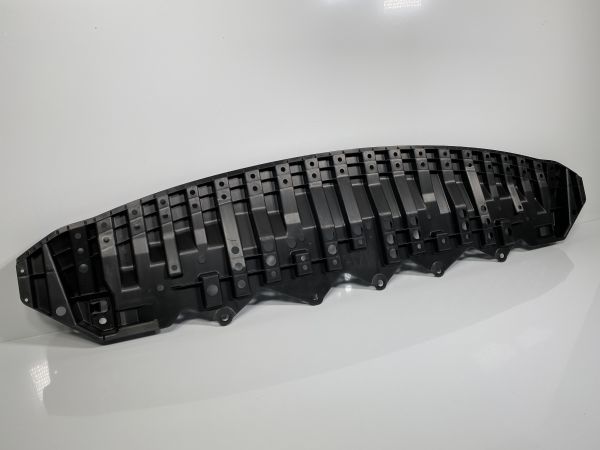10498 ☆美品/破損キズなし☆ アクア NHP10 純正 フロントバンパー アンダーカバー 52618-52050 素地 アクア NHP10 トヨタ acha758 アクア・NHP10)by フロントバンパー下側のキズを