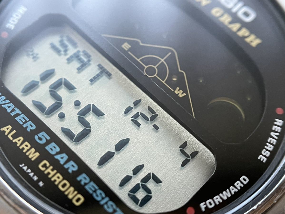 超 モデル CASIO カシオ ムーングラフ GMW-61 MOON GRAPH デジタル