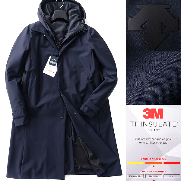 新品 4.2万 DESCENTE デサント 撥水 シンサレート 中綿 ベストライナー 