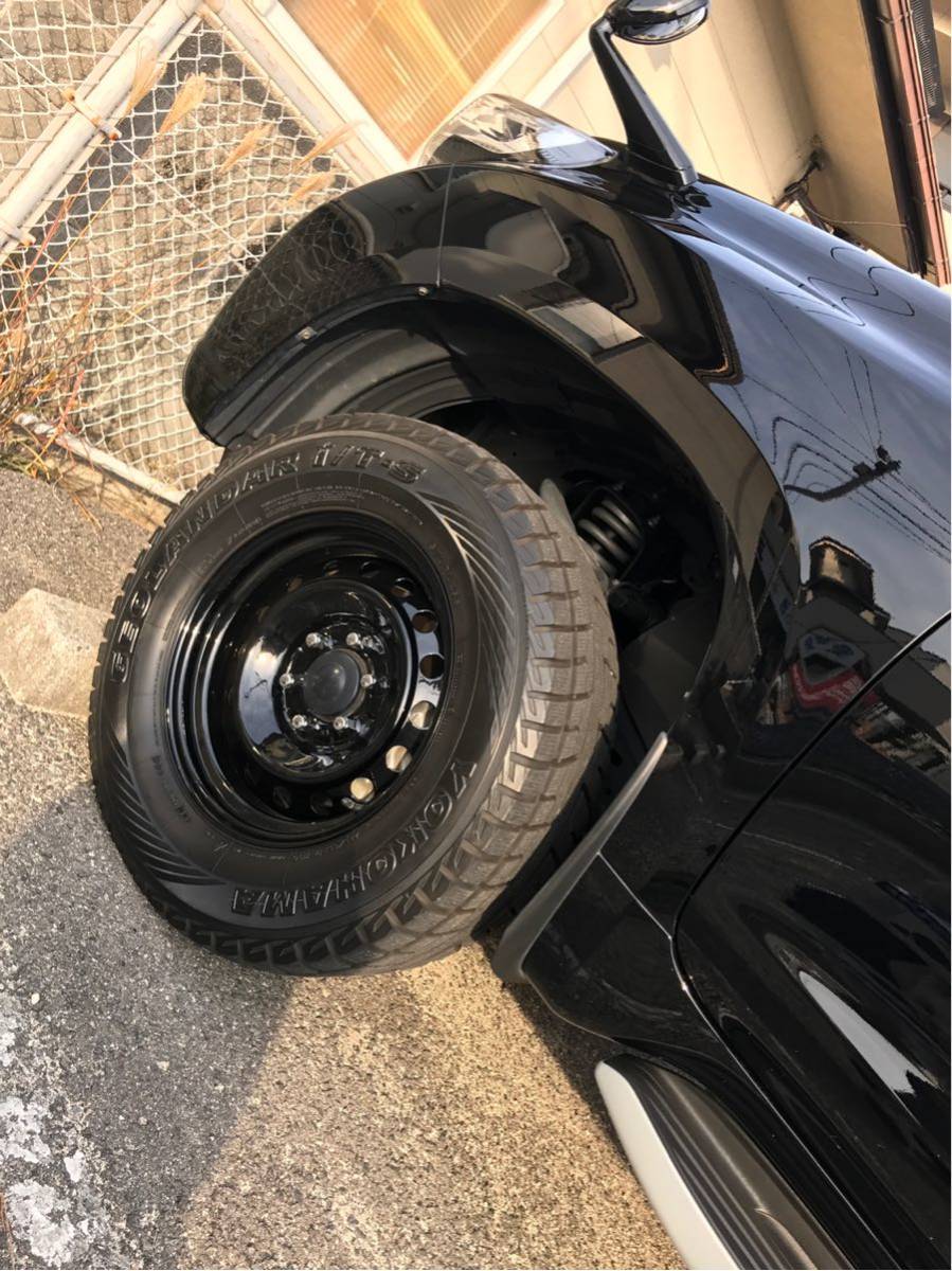 プラドハイラックスサーフFJクルーザー純正スチール ブラック 