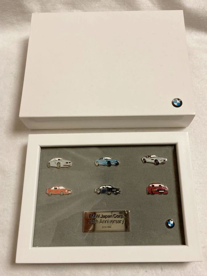 ◇ BMW 【BMW JAPAN】 25周年記念ピンバッチセット シリアルナンバー 