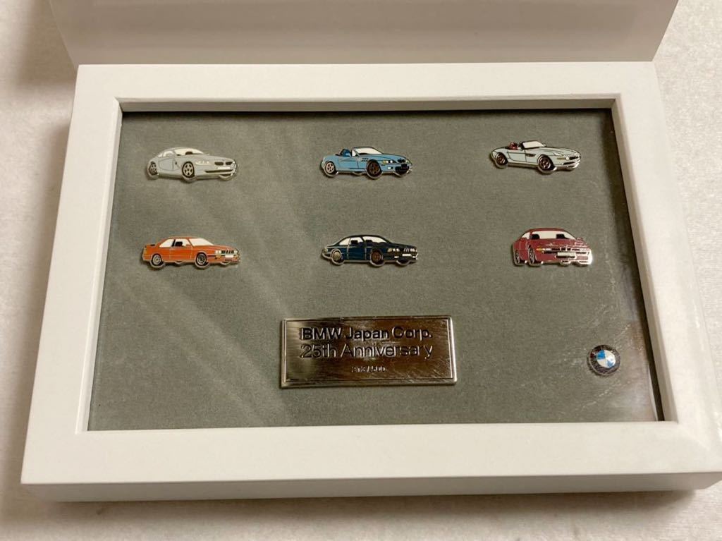 ◇ BMW 【BMW JAPAN】 25周年記念ピンバッチセット シリアルナンバー 