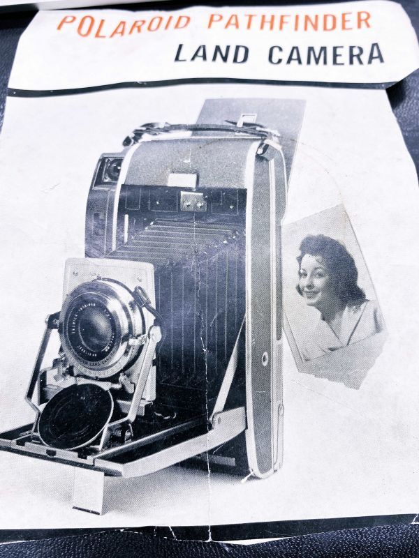 アンティーク】Polaroid ポラロイドカメラ 120 Land Camera Seikosha