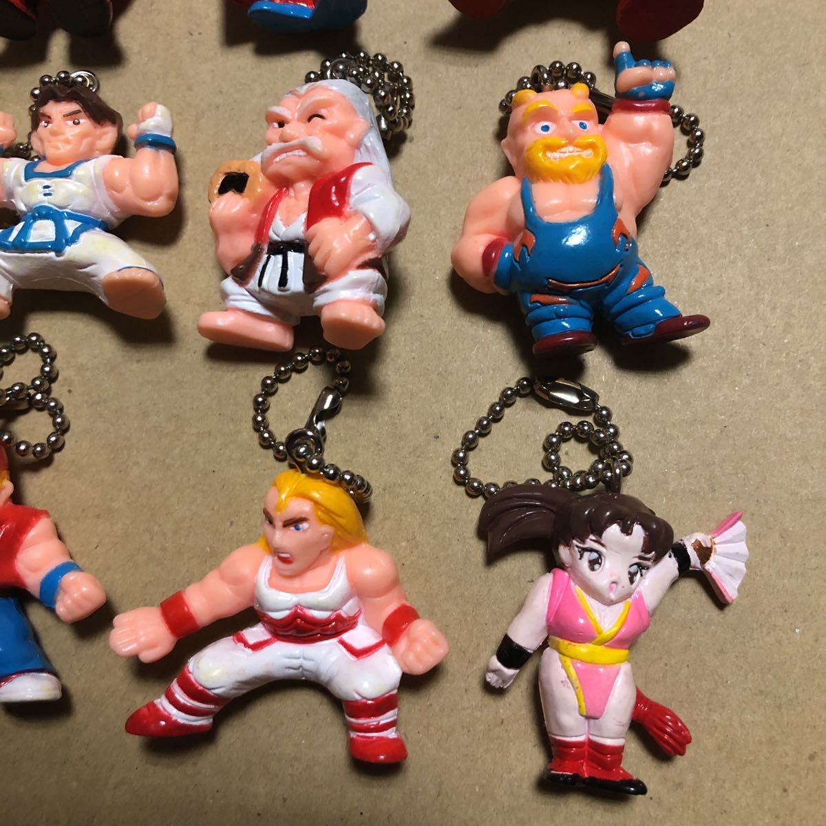 餓狼伝説 キングオブファイターズ NEOGEO 彩色 キーホルダー 消しゴム