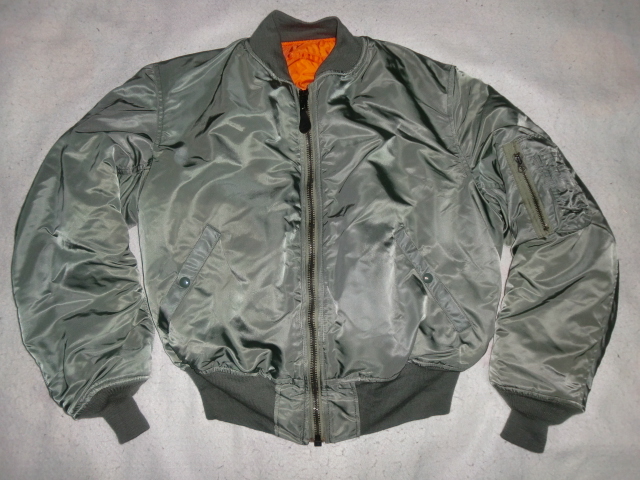 L-2B　XL　米軍実物　アルファ　1968年 希少】ALPHA INDUSTRIES フライトジャケット 1968年モデル ☆試着程度