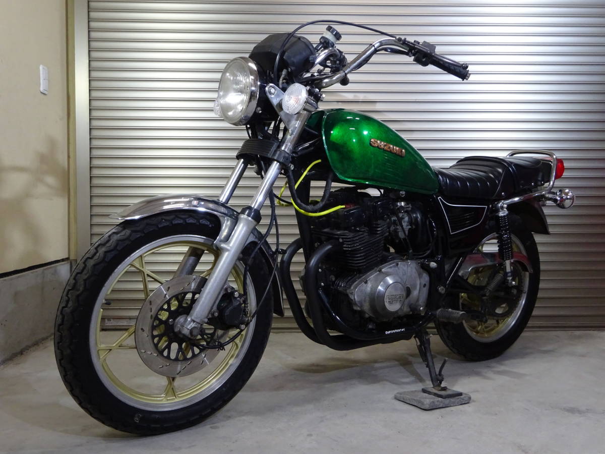 GSX250L GS25X カスタム 星キャスト タックロール 実動車 検 GSX250E 