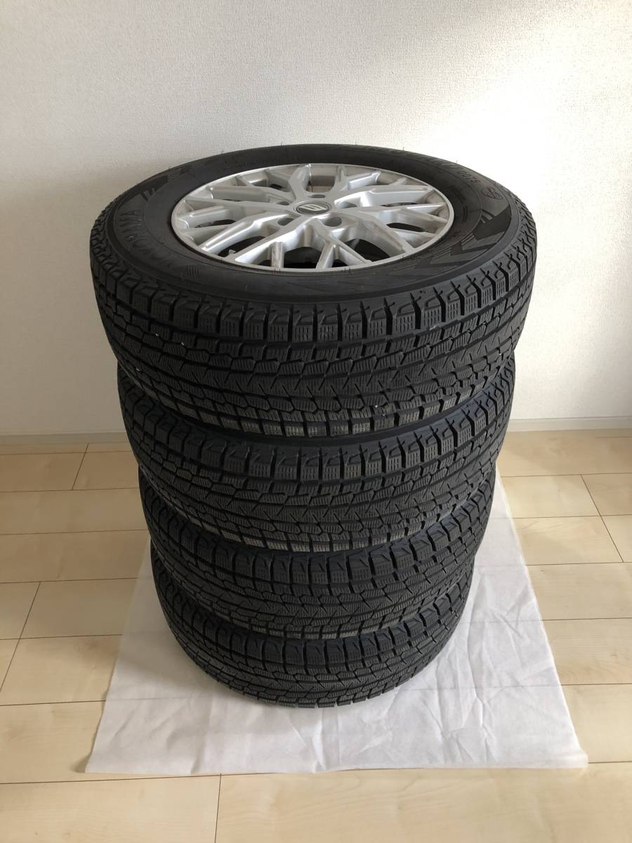 18年製美品バリ山】215/70/R16 ヨコハマスタッドレスタイヤ＋ホイール4 