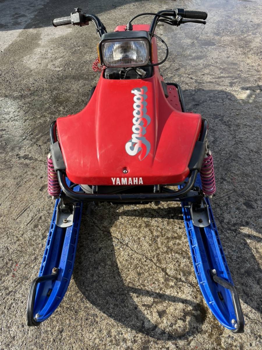 中古ヤマハ　スノースクート80ccスノーモービル　北海道 スノーモービルスノースクートヤマハSV80 (k.g) 北見のヤマハの中古