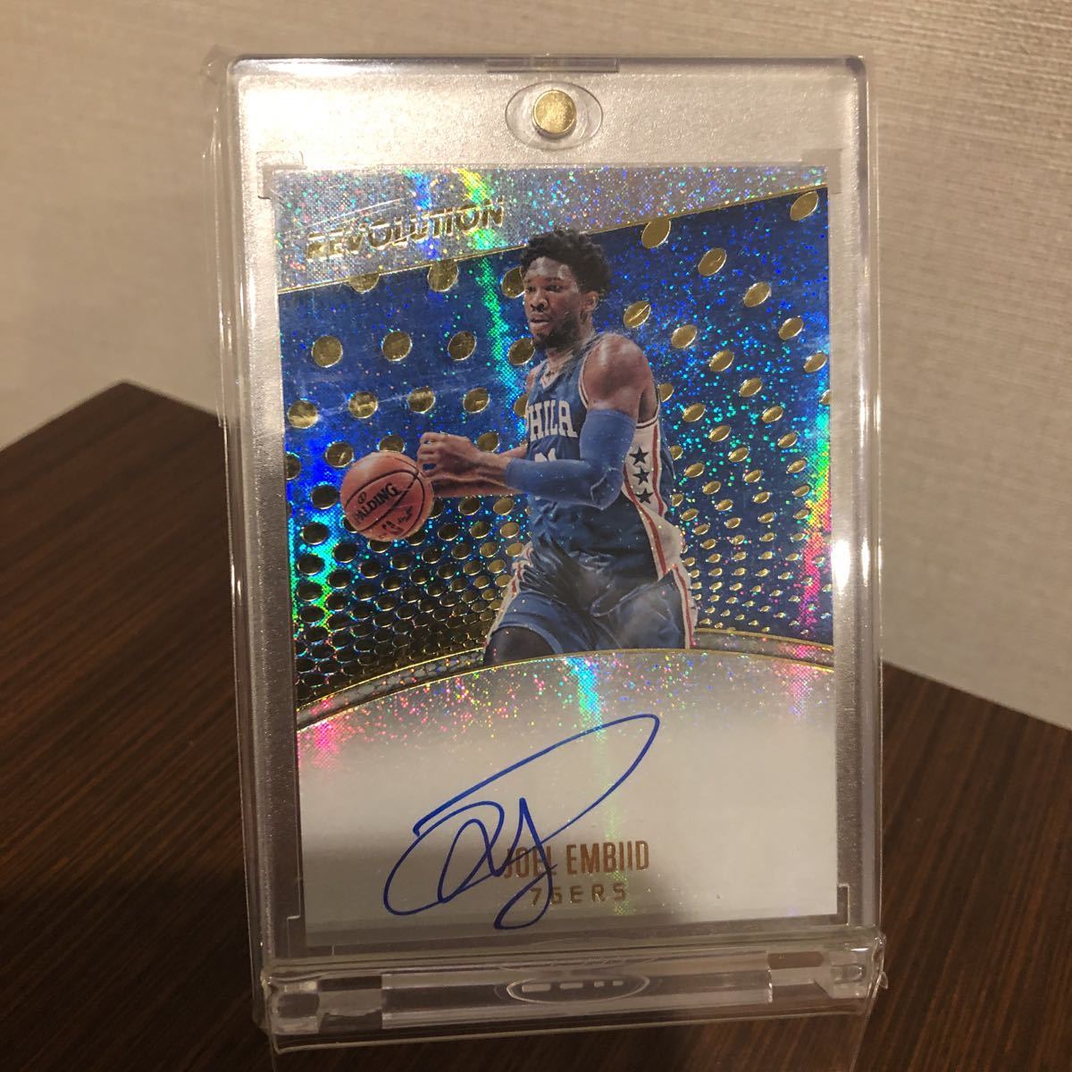 Joel Embiid Revolution Auto サインカード NBA Joel Embiid 