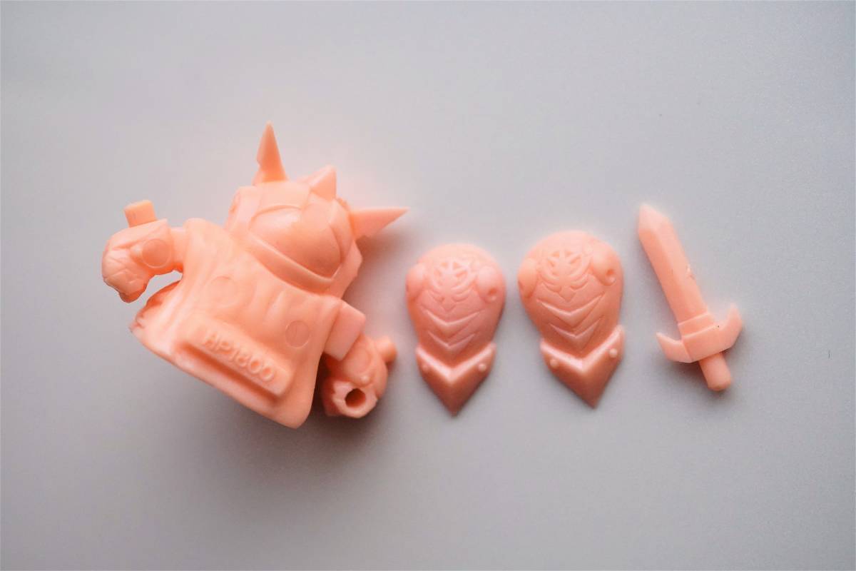 ガン消し 騎士ゼノンマンサ [肌色]】 SDガンダム 消しゴム ガチャポン 