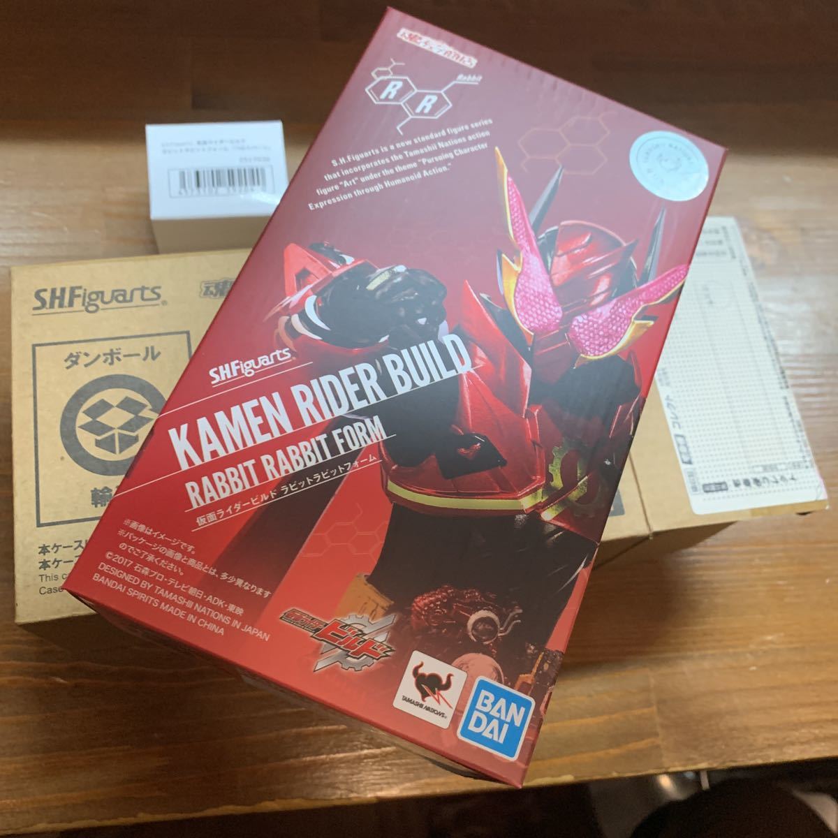 開封済美品 S.H.Figuarts 仮面ライダービルド ラビットラビット 