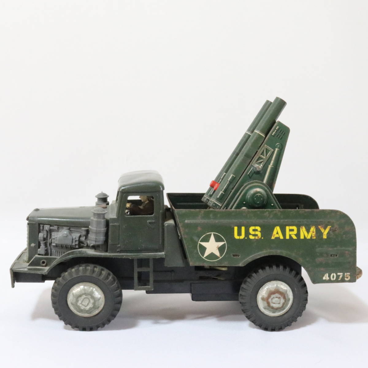 軍用 トラック ミリタリー アーミー トラック ブリキ製 模型 【公式通販】