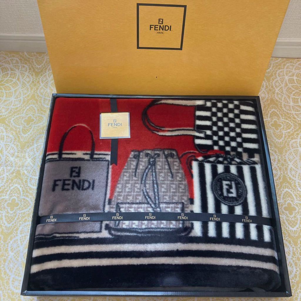 FENDI フェンディ 綿毛布 2026年最新Yahoo!オークション -「#毛布