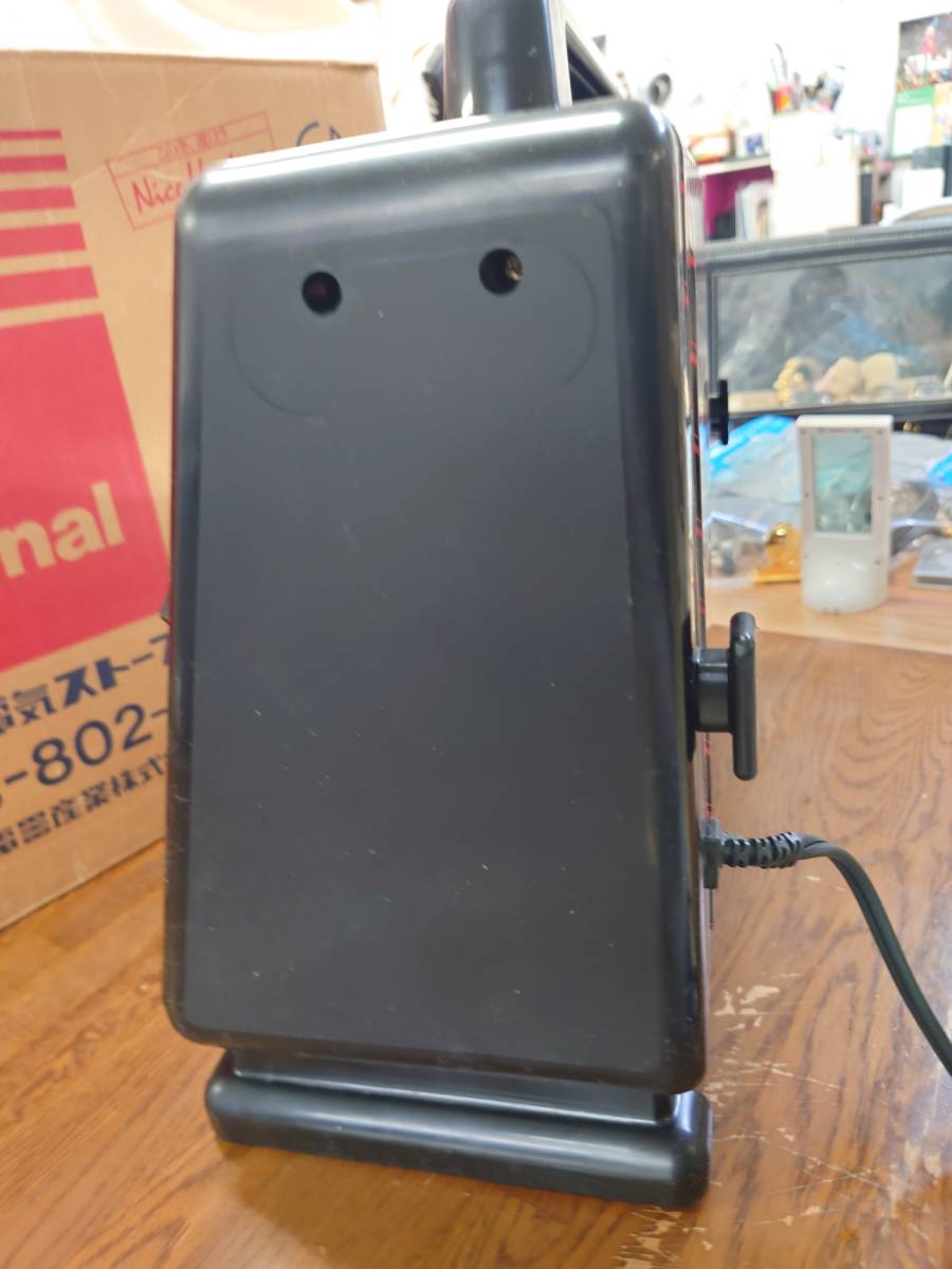 昭和レトロ 電気ストーブ National -ナショナル電気ストーブ(電気 時を