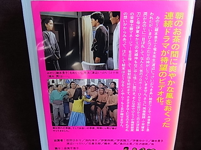 187 Vhs ひらり 上 下巻 2巻 石田ひかり 渡辺いっけい 池内淳子 Nhkビデオ レンタル テレビドラマ 売買されたオークション情報 Yahooの商品情報をアーカイブ公開 オークファン Aucfan Com