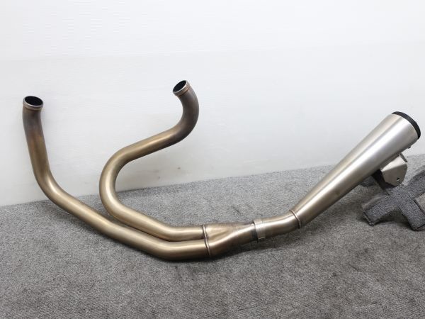 スポーツスター XL883 XL1200 ～03 スーパートラップ ステン フルエキ