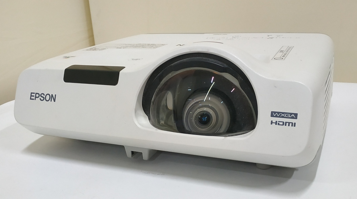 EPSON 超短焦点 ビジネスプロジェクター EB-685WT ランプ940H 楽天