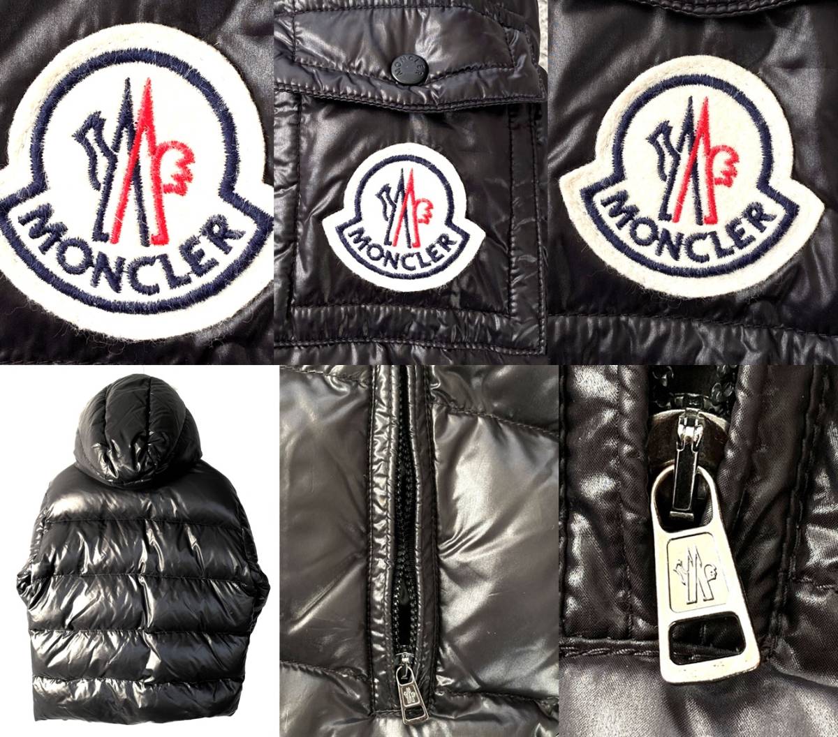 良品 国内正規 MONCLER モンクレール ヒマラヤ シャイニーブラック 
