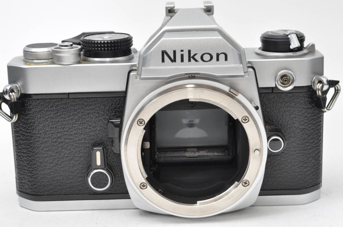 一部訳あり ニコン Nikon FM シルバー ボディ ♯A1667 一眼レフ 家電
