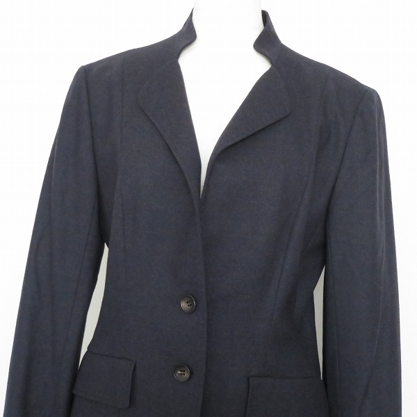 #anc ヨシエイナバ YOSHIEINABA スカートスーツ 9 紺 ツーピース 美品 レディース [602068] yoshieinaba YOSHIE フォーマルスカートスーツ Inaba &frasl; ジャケット&amp;スカート