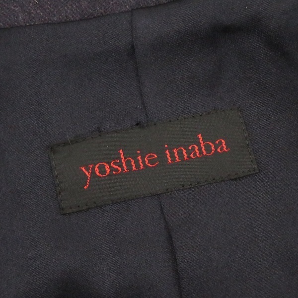 #anc ヨシエイナバ YOSHIEINABA スカートスーツ 9 紺 ツーピース 美品 レディース [602068] yoshieinaba YOSHIE フォーマルスカートスーツ Inaba &frasl; ジャケット&amp;スカート