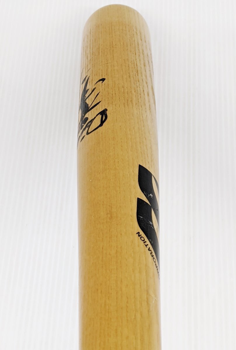 プロ野球 川崎宗則 直筆サインバット Mizuno製木製バット 福岡ダイエー  