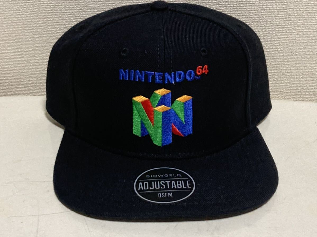 日本未発売】新品 正規品 任天堂 ニンテンドー64 キャップ 帽子 