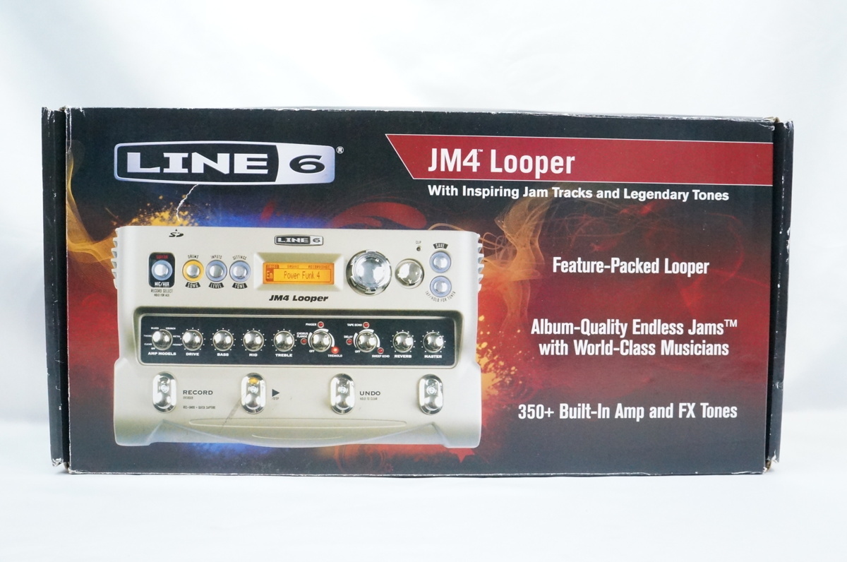  222 LINE6/ラインシックス エフェクター JM4 LOOPER ギターエフェクター 楽器機材 ルーパー 3588N3/7b(エフェクター)｜売買されたオークション情報、yahooの商品情報をアーカイブ公開 - オークファン エフェクター