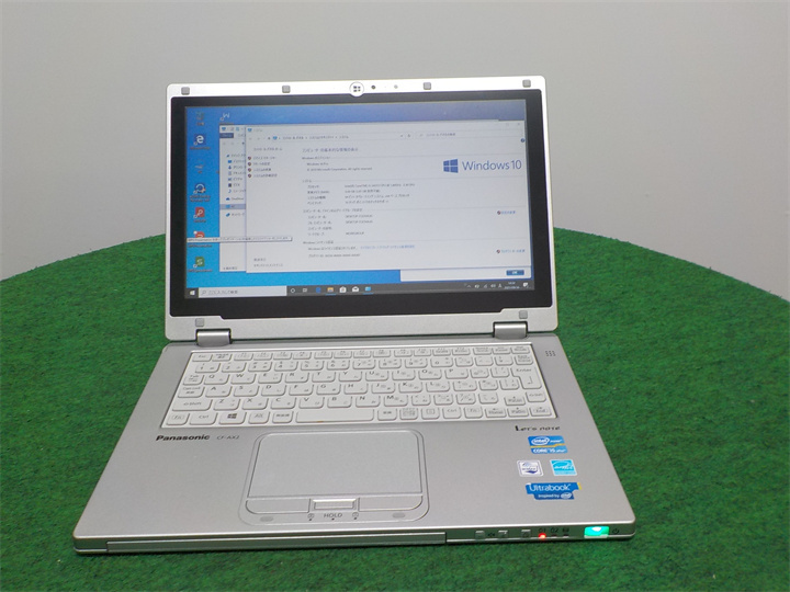 カメラ内蔵/12.1型タッチパネル/ノートPC/Windows10/SSD128GB/4GB/3世代i5/PanasonicCF-AX2LEFBR Office搭載/HDMI/無線WIFI/Bluetooth