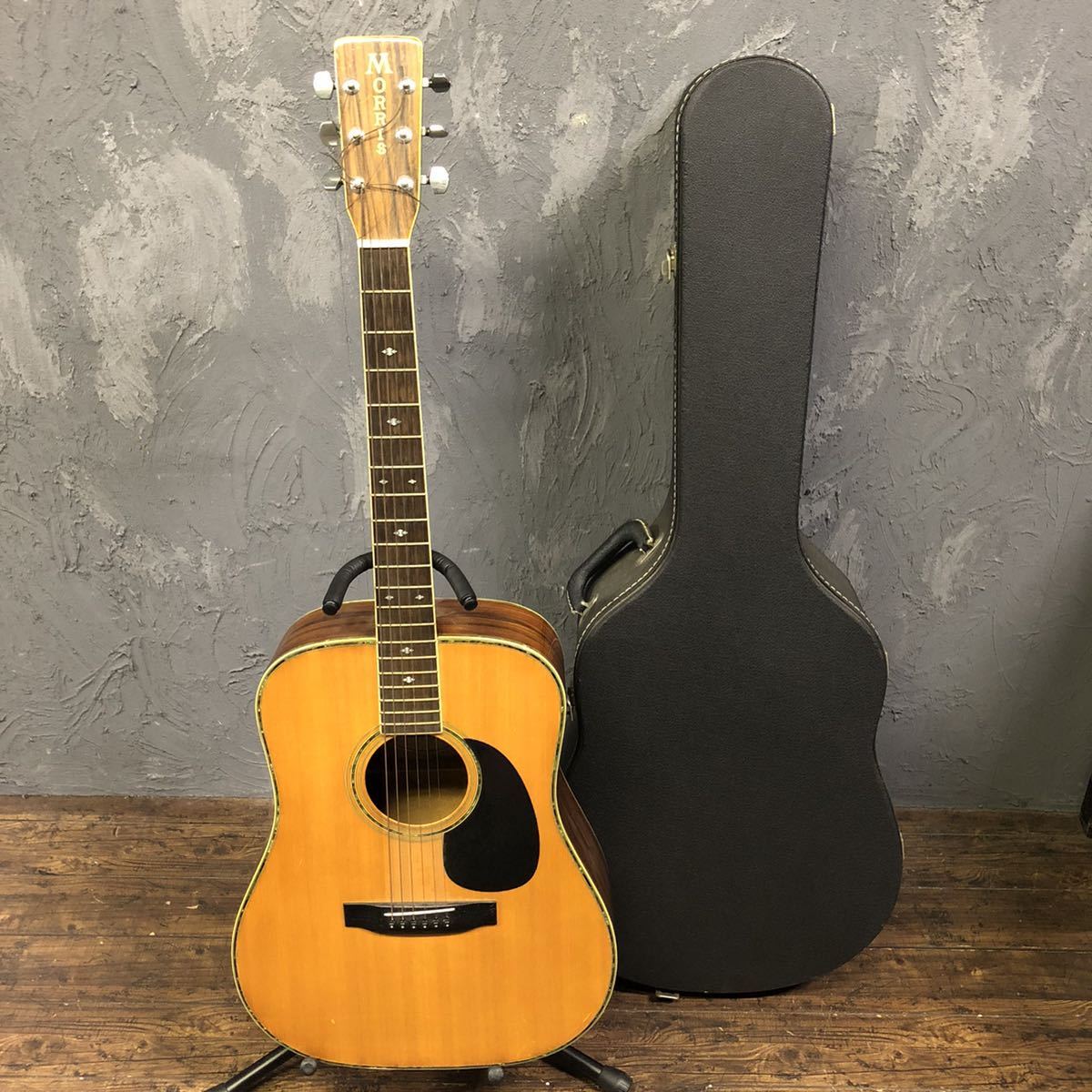 ◯(Gt7-hy)Morris W-40 モーリス　アコースティックギター　アコギ　BST7_1