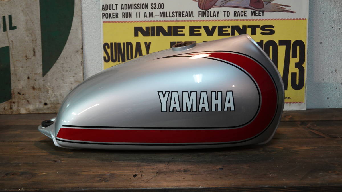 送料込！ヤマハ MX250 DT250 ガソリンタンク 中古品(ヤマハ用)｜売買 