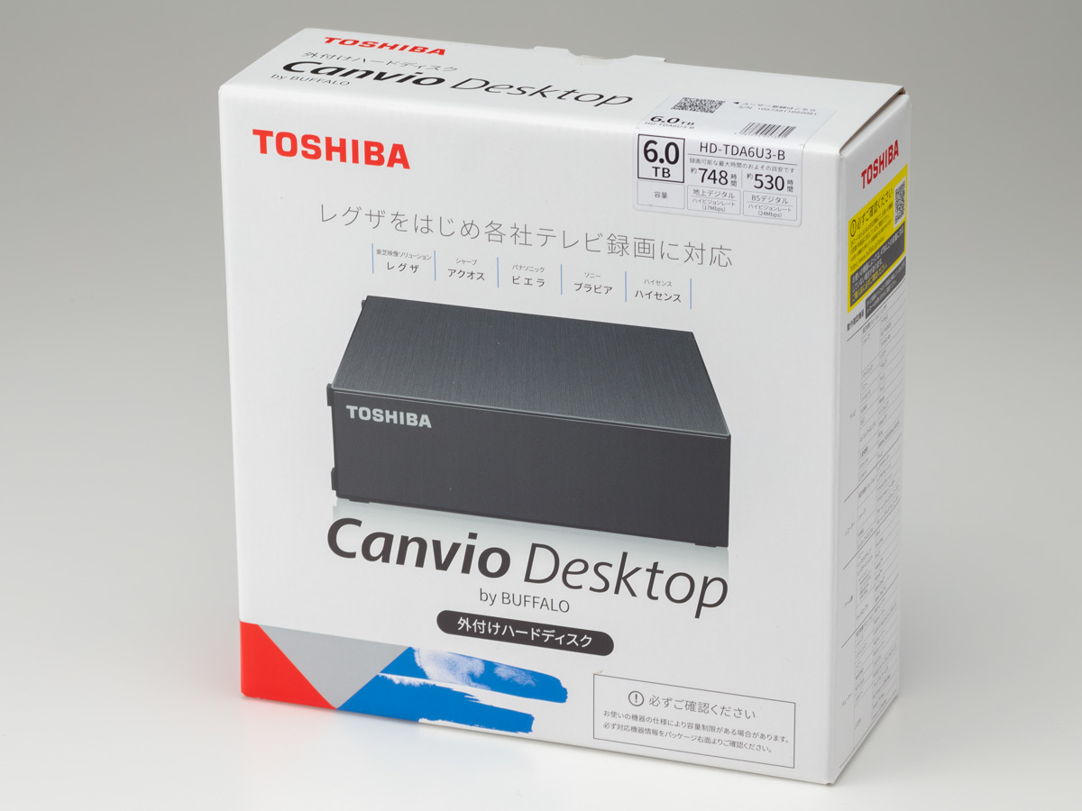 Canvio | バッファロー Desktop ポータブルHDD USB3.2(Gen1)対応 PC⁄TV 