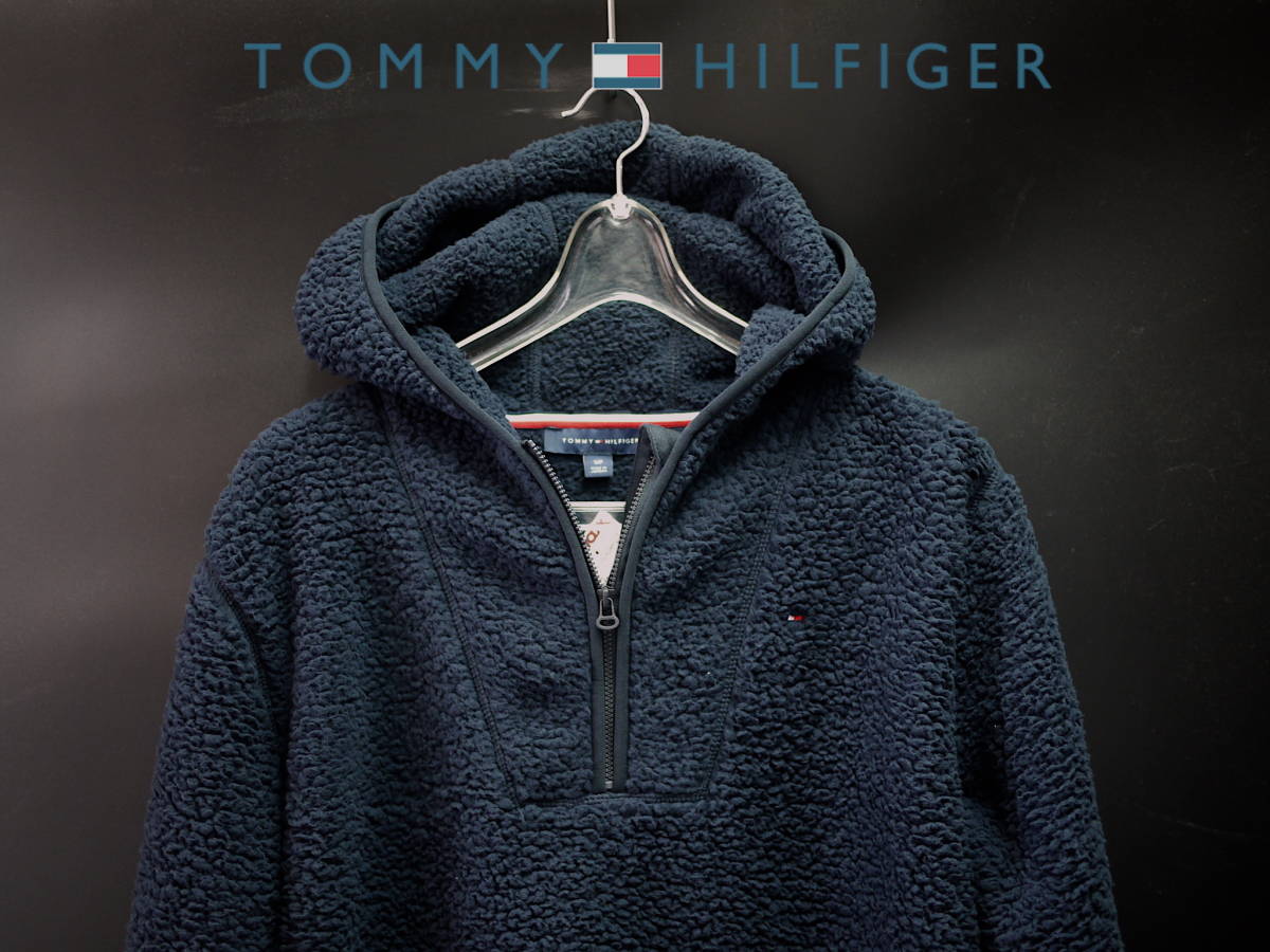US購入 新品 M/TOMMY HILFIGER トミーヒルフィガー もこもこフリース 