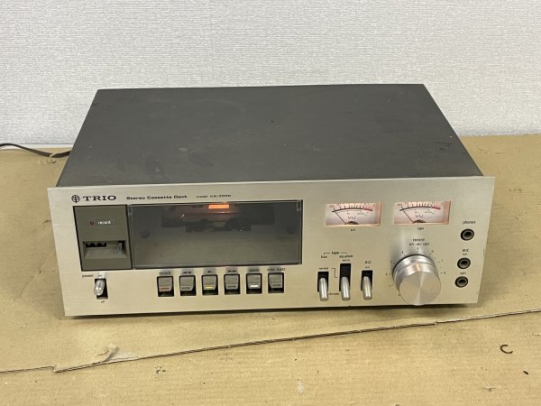 TRIO KX-3000 カセットデッキ KT-3300 チューナー E619 TRIO KX-3000