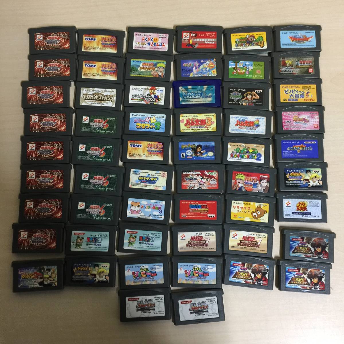 Gba ゲームボーイアドバンス ソフト まとめ セット ポケモン マリオ ワンピース ナルト テニスの王子様 ガッシュベル 遊戯王 他 タイトル 売買されたオークション情報 Yahooの商品情報をアーカイブ公開 オークファン Aucfan Com