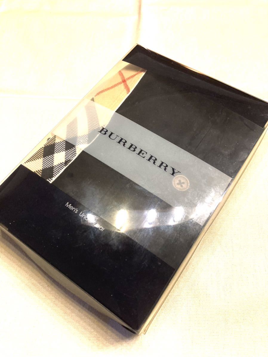 新品未使用】BURBERRY バーバリー ボクサーパンツ リブノバチェック柄