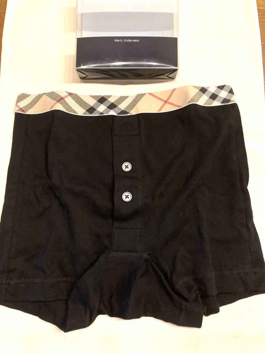 新品未使用】BURBERRY バーバリー ボクサーパンツ リブノバチェック柄