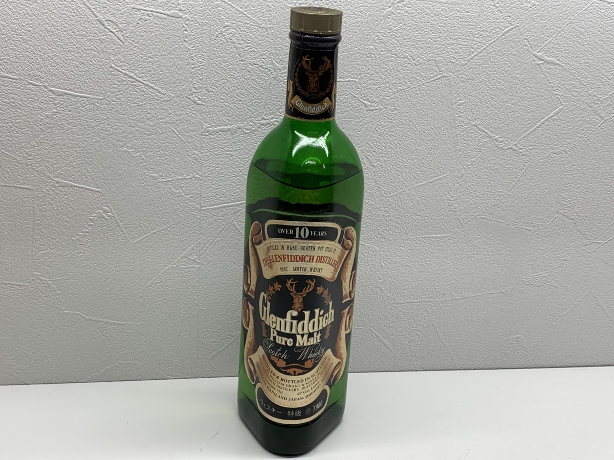 Glenfiddich Pure Malt OVER 10 YEARS グレンフィディック 10年 ピュア