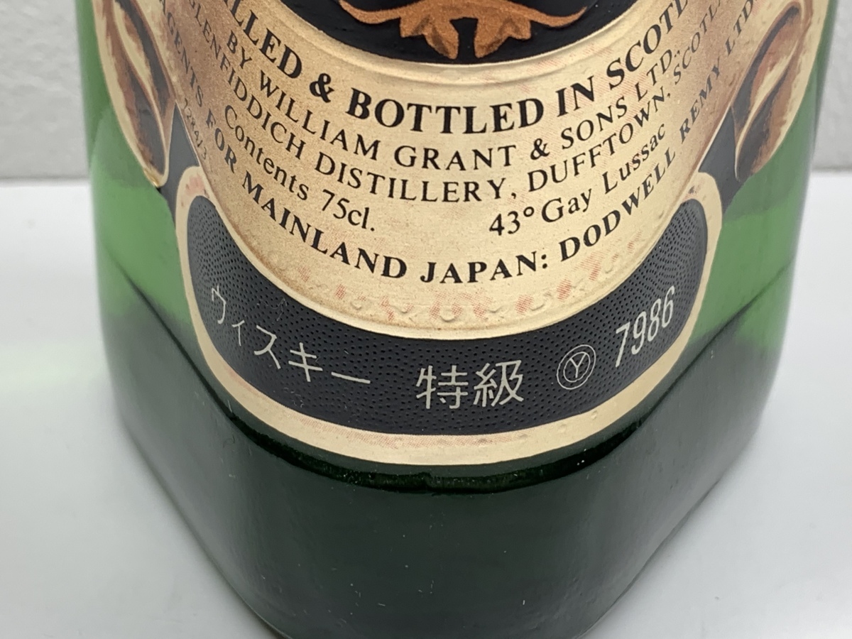 Glenfiddich Pure Malt OVER 10 YEARS グレンフィディック 10年 ピュア
