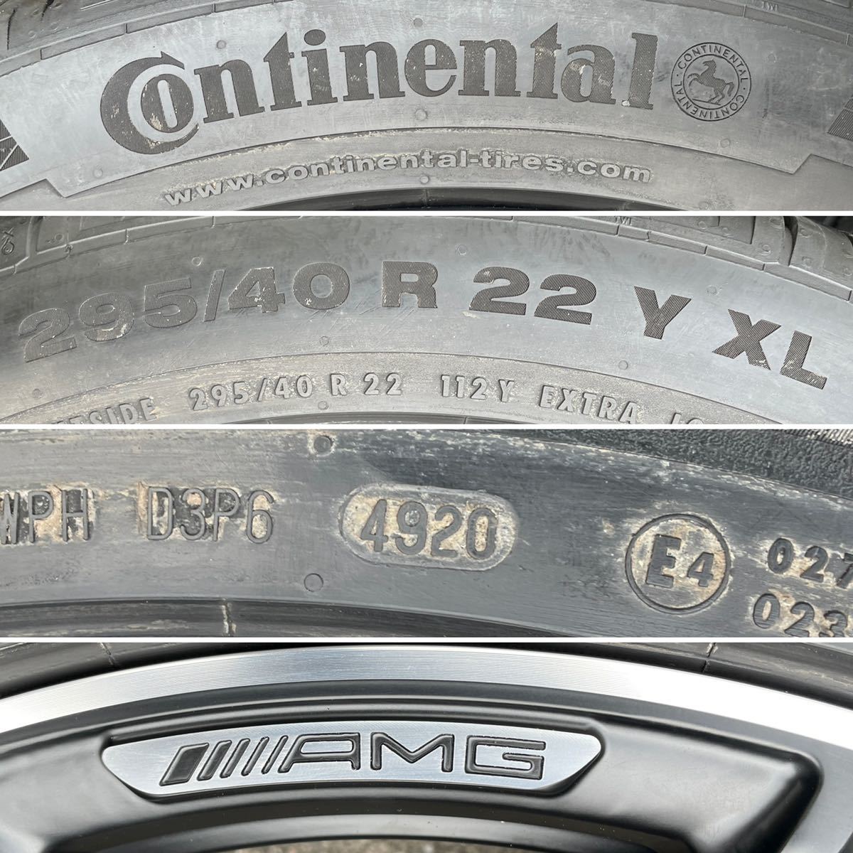 メルセデスベンツ AMG 純正 GクラスG63 W463 4本22インチホイール 