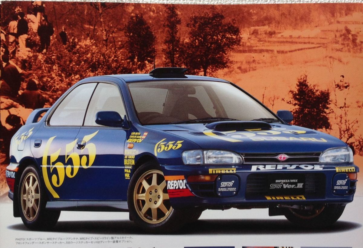 ☆[85713・旧車] 1995年 スバル インプレッサ WRX STi VersionⅡ「STi