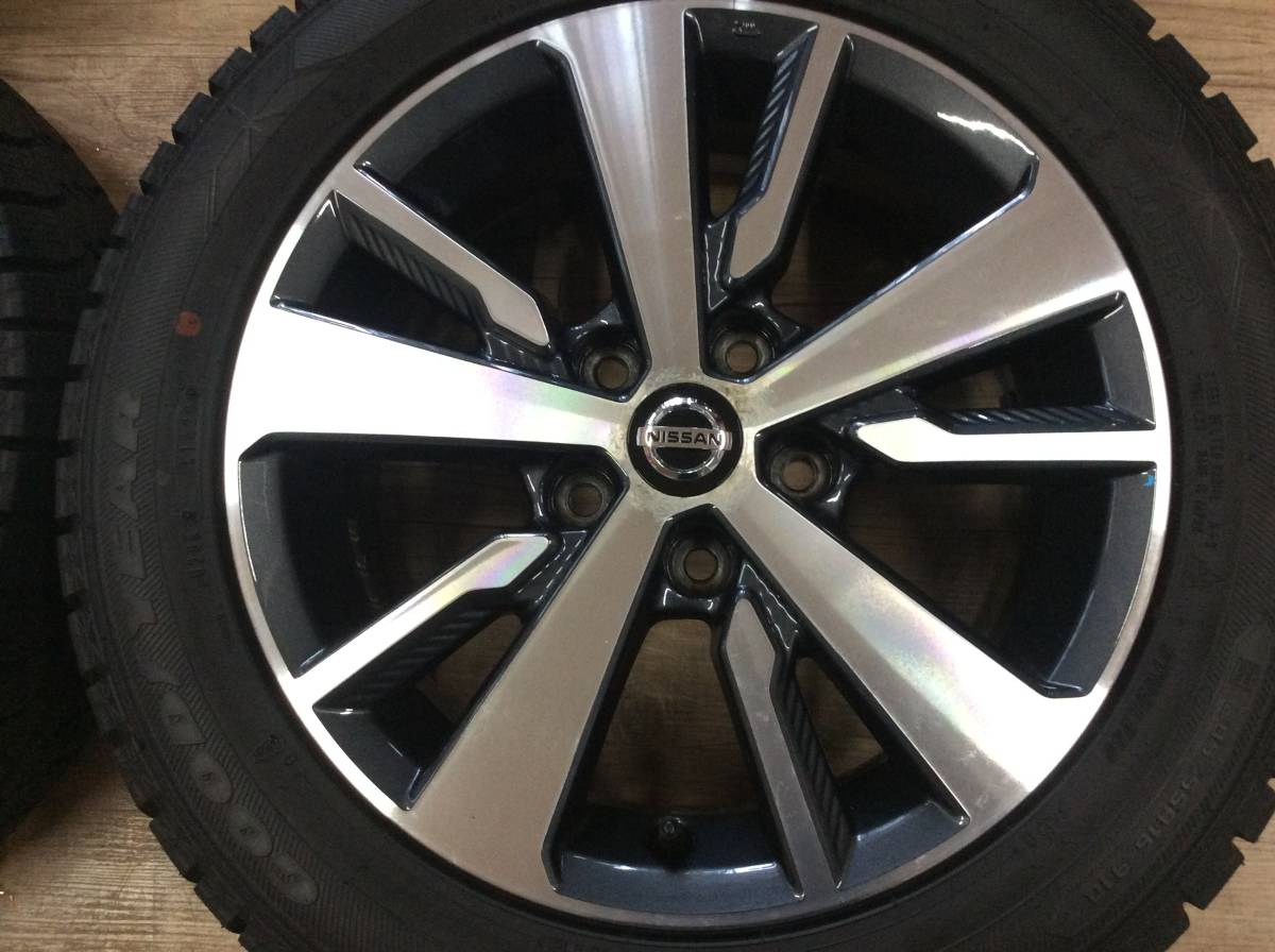 M4777 日産 リーフ 純正 16インチアルミ＆205/55R16 深ミゾ 