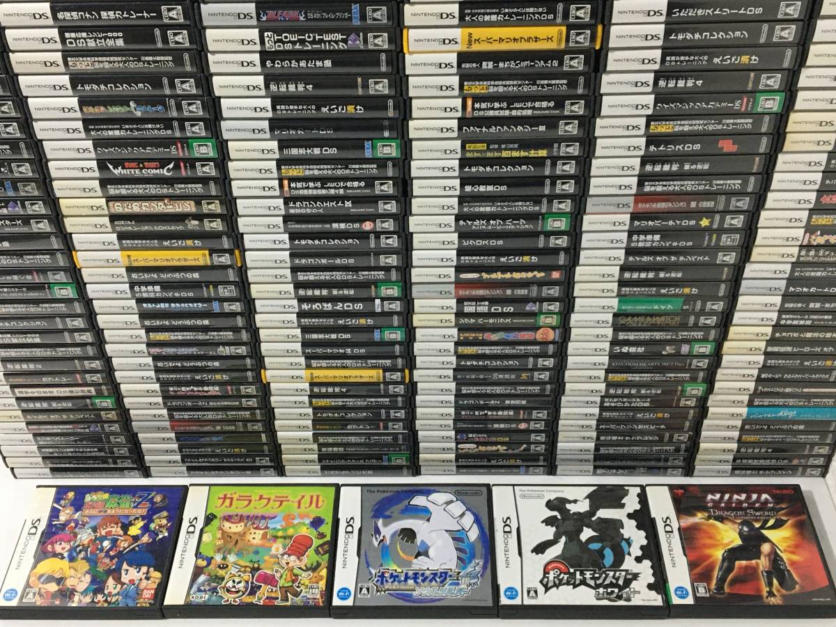 F598 ニンテンドー DS まとめ売り 200本 ポケモンソウルシルバー  