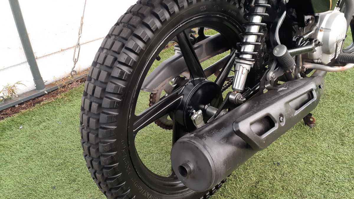 カスタムRZカラー 軽整備済 実動 YBR125 ヤマハ 動画写真 原付二種