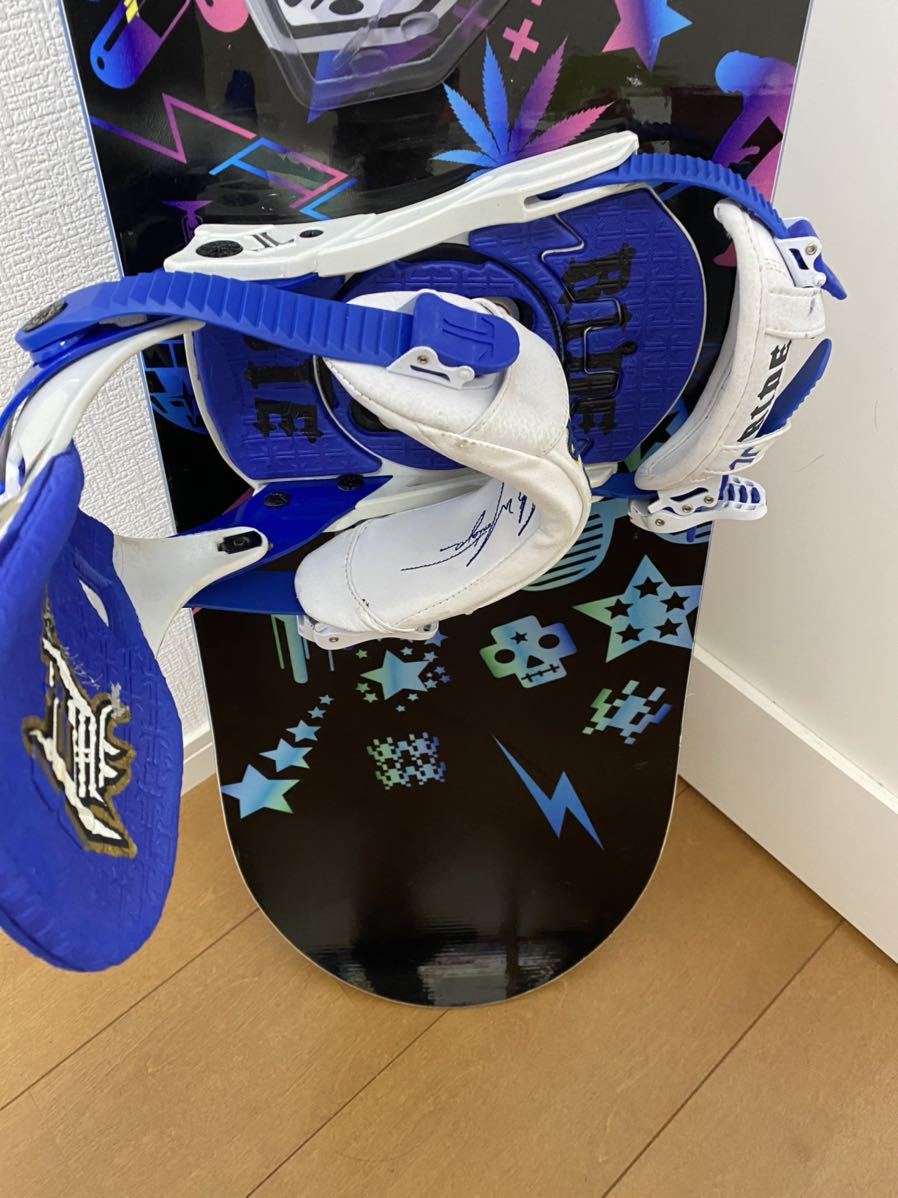 美品 SALOMON RIVAL 157cm ビンディング RIDE 人気モデル グラトリ 