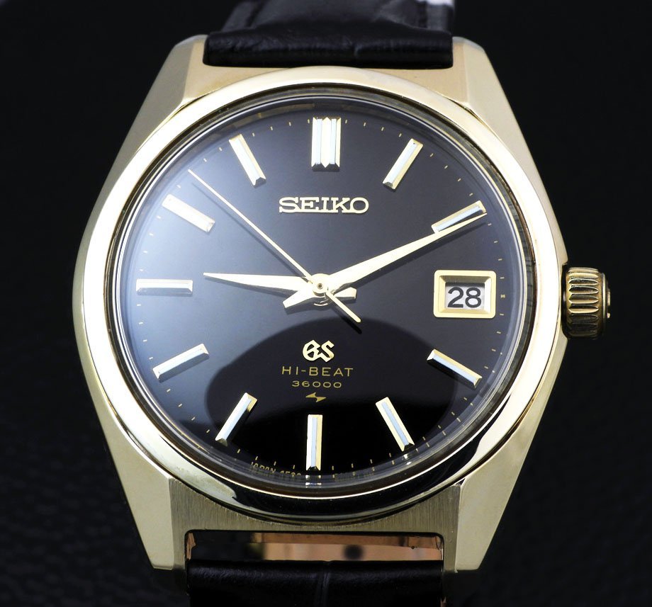 グランド セイコー GRAND SEIKO HI-BEAT 36000 4522-8000, Cap Gold 