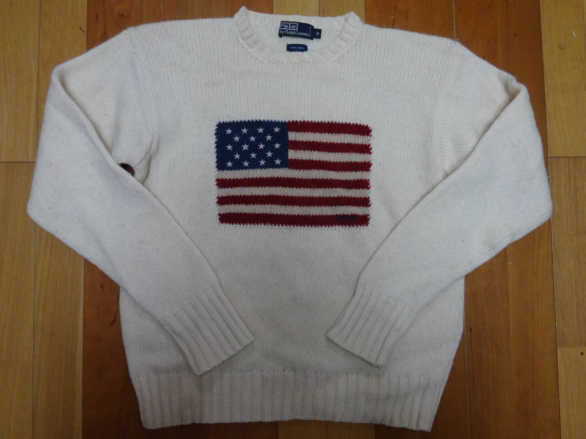 ■Ｒ-152 ■PolobyRalphLauren ニット セーター サイズＭ