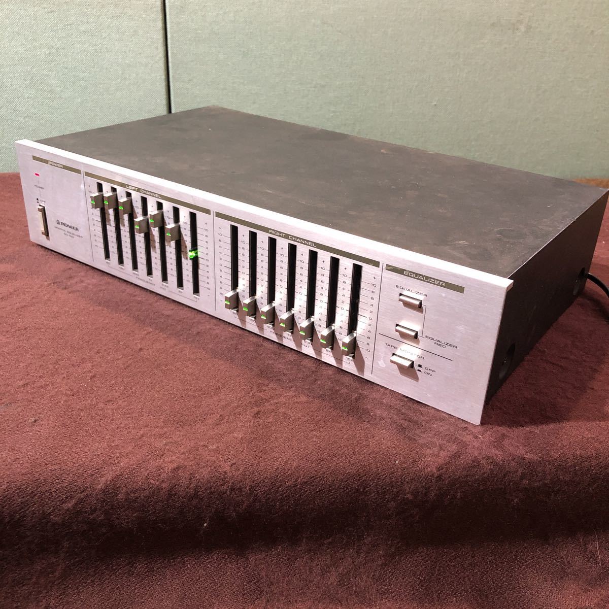 PIONEER パイオニア SG-100 イコライザー グラフィックイコライザー